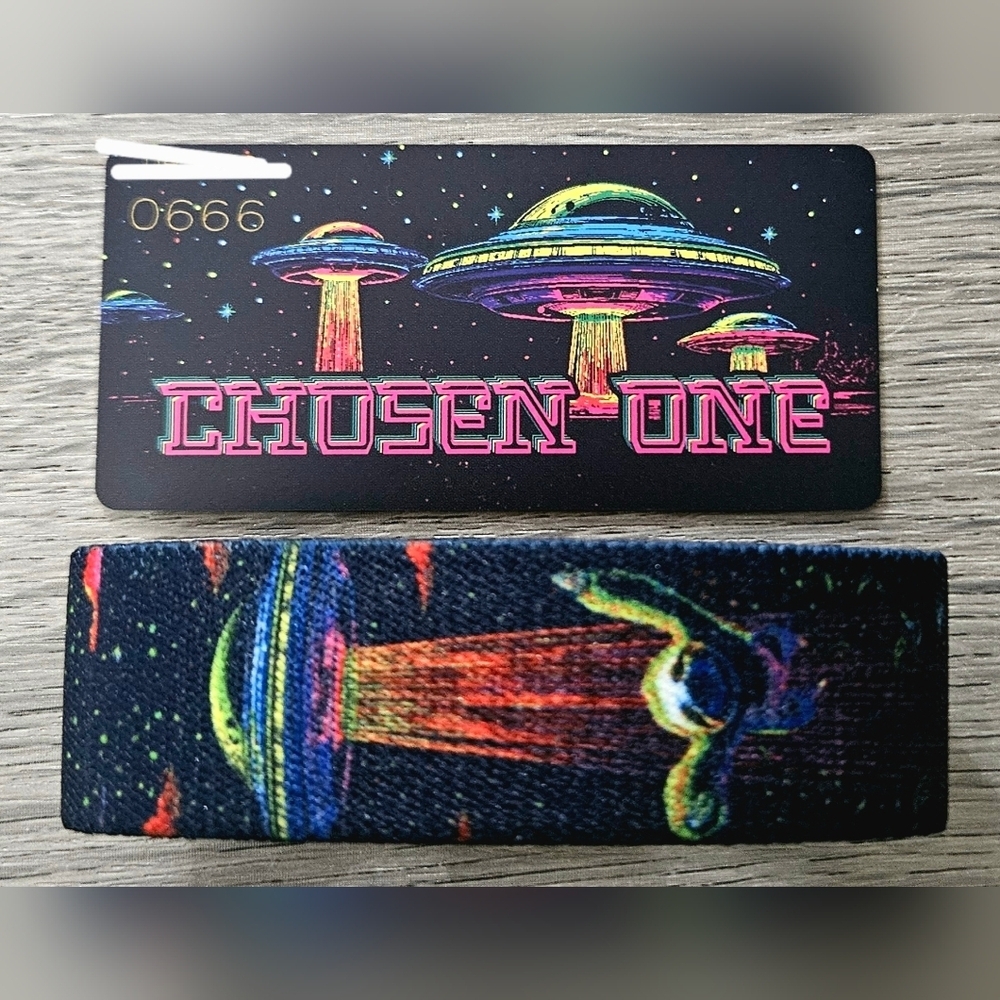 ZOX "Chosen One" #666 INTERACTIVE SLOTH OUTER SPACE UFO Collectible Wristband